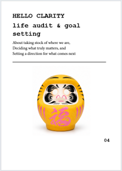 Cover of Life audit & goal setting